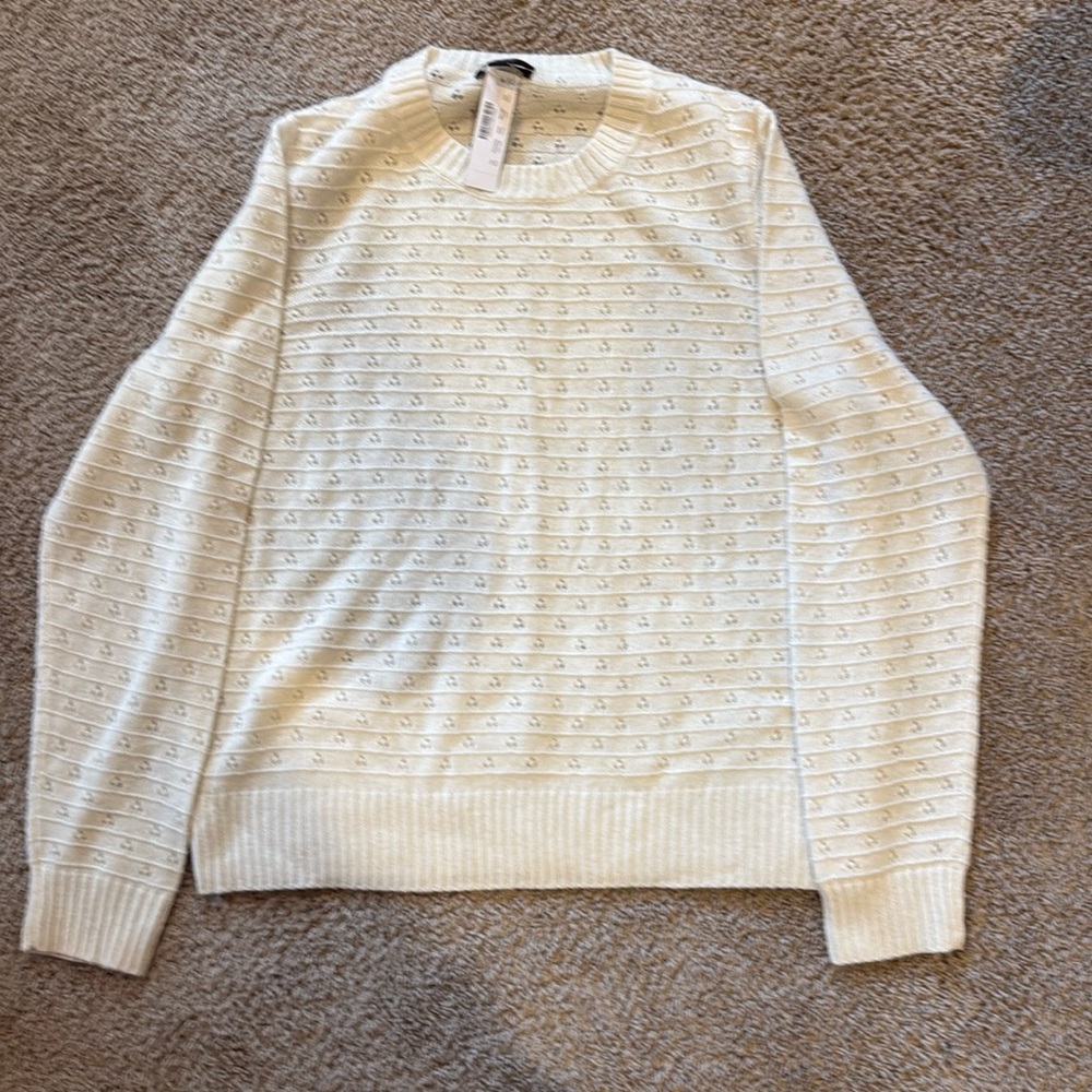 NWT J Crew cream sweater